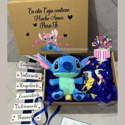 caja sorpresa stich